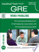 Word problems : GRE strategy guide.