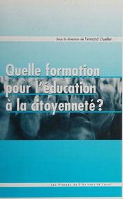 Quelle formation pour l'�education �a la citoyennet�e? /