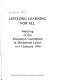 Lifelong learning for all : meeting of the Education Committee at Ministerial Level, 16-17 January 1996.