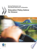 Education policy advice for Greece.