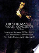 Great romantic violin concertos.