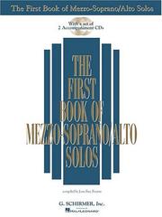 The first book of mezzo-soprano/alto solos /