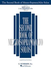 The second book of mezzo-soprano/alto solos /