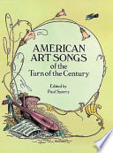 American art songs of the turn of the century /