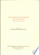 Villancicos aragoneses del siglo XVII : de una a ocho voces /