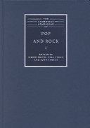 The Cambridge companion to pop and rock