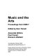 Music and the arts : proceedings from ICMS 7 /