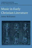 Music in early Christian literature /