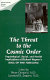 The threat to the cosmic order : psychological, social, and health implications of Richard Wagner's Ring of the Nibelung /