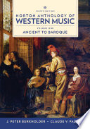Norton anthology of western music /