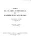 Actes du Colloque international sur l'art de Fontainebleau,: Fontainebleau et Paris, 18, 19, 20 octobre 1972 /