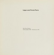 Léger and Purist Paris.