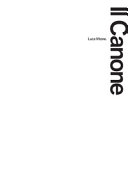 Luca Vitone : il canone /