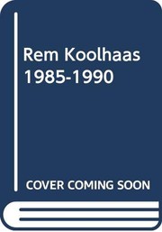 Rem Koolhaas, projectes urbans (1985-1990) = Rem Koolhaas, urban projects (1985-1990) /