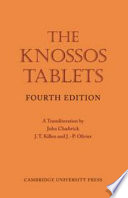 The Knossos tablets : a transliteration /