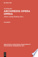 Archimedes ; Heiberg, Johan Ludvig ; Stamatis, Evangelos S.