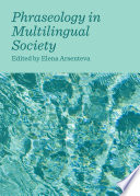 Phraseology in multilingual society /