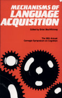 Mechanisms of language acquisition /