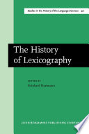 The history of lexicography : papers from the Dictionary Research Centre Seminar at Exeter, March 1986 /
