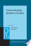 Communicating gender in context /