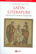 A companion to Latin literature /