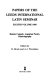 Papers of the Leeds International Latin Seminar, eighth volume, 1995 : Roman comedy, Augustan poetry, historiography /