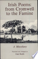 Irish poems: from Cromwell to the Famine : a miscellany /