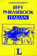 Jiffy phrasebook : Italian.