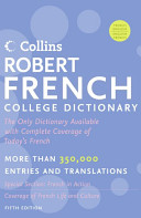 Collins Robert French  dictionary /