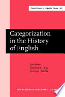 Categorization in the history of English /