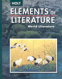 Holt elements of literature.