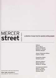 Mercer Street, 2010-2011 : a collection of essays from the expository writing program /