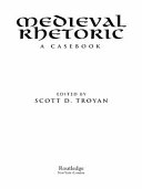 Medieval rhetoric : a casebook /