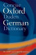 Concise Oxford-Duden German dictionary : German-English, English-German /