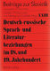 Deutsch-russische Sprach- und Literaturbeziehungen im 18. und 19. Jahrhundert /