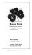 Moscow trefoil : and other versions of poems from the Russian of Anna Akhmatova and Osip Mandelstam /