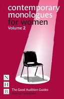 Contemporary monologues for women.