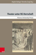 Theater unter NS-Herrschaft = Theatre under pressure /
