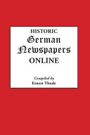 Historic German newspapers online /