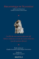 Le Dit des trois morts et des trois vifs : éditions, traductions et études des versions médiévales (essai de translatio collective) /