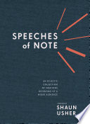 Speeches of note /