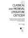 Classical and medieval literature criticism.
