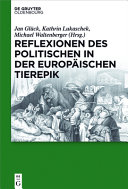 Reflexionen des politischen in der europäischen Tierepik /