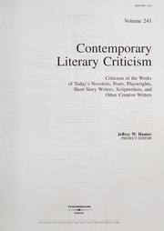 Contemporary literary criticism.
