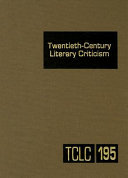 Twentieth-Century literary criticism.