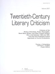 Twentieth-century literary criticism.