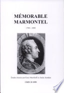 Mémorable Marmontel, 1799-1999 /