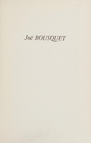Bousquet, Jouve, Reverdy : colloques poʹesie, Cerisy /