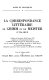 La Correspondance littéraire de Grimm et de Meister (1754-1813) : colloque de Sarrebruck, organisé par le Romanistisches Institut ... [and others], 22-24 février 1974 : actes /