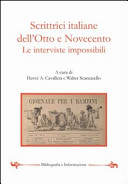 Scrittrici italiane dell'Otto e Novecento : le interviste impossibili /